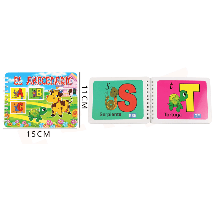 Libro Educativo Abecedario 11x15cm 1