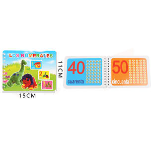 Libro Educativo Números 11x15cm