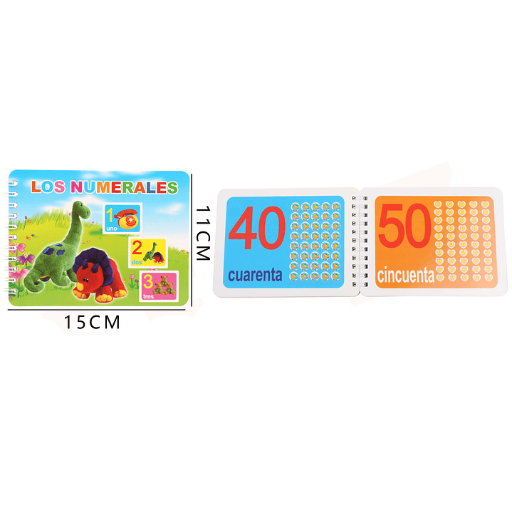 Libro Educativo Números 11x15cm 1