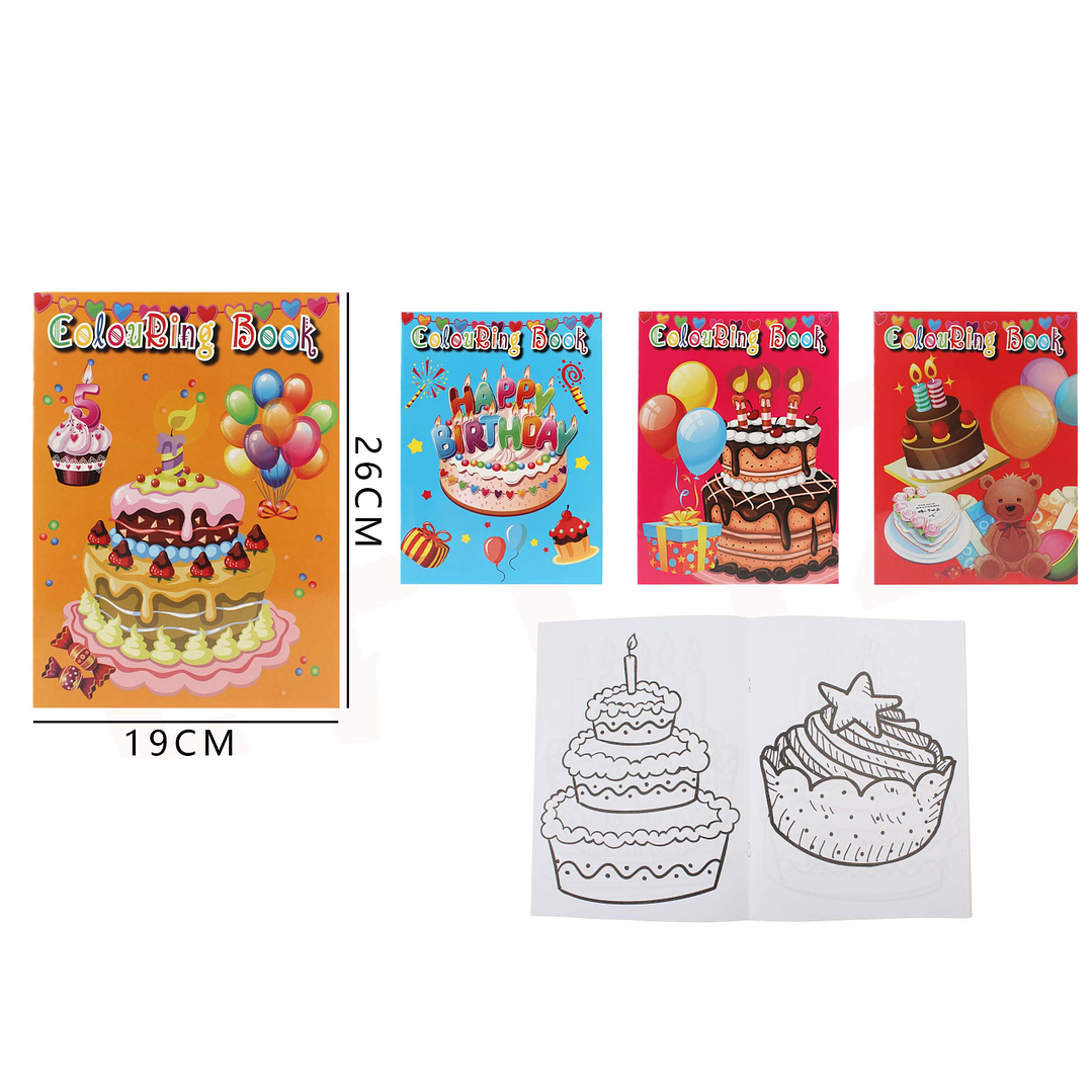 Libro para Pintar Pasteles 26x19cm 1