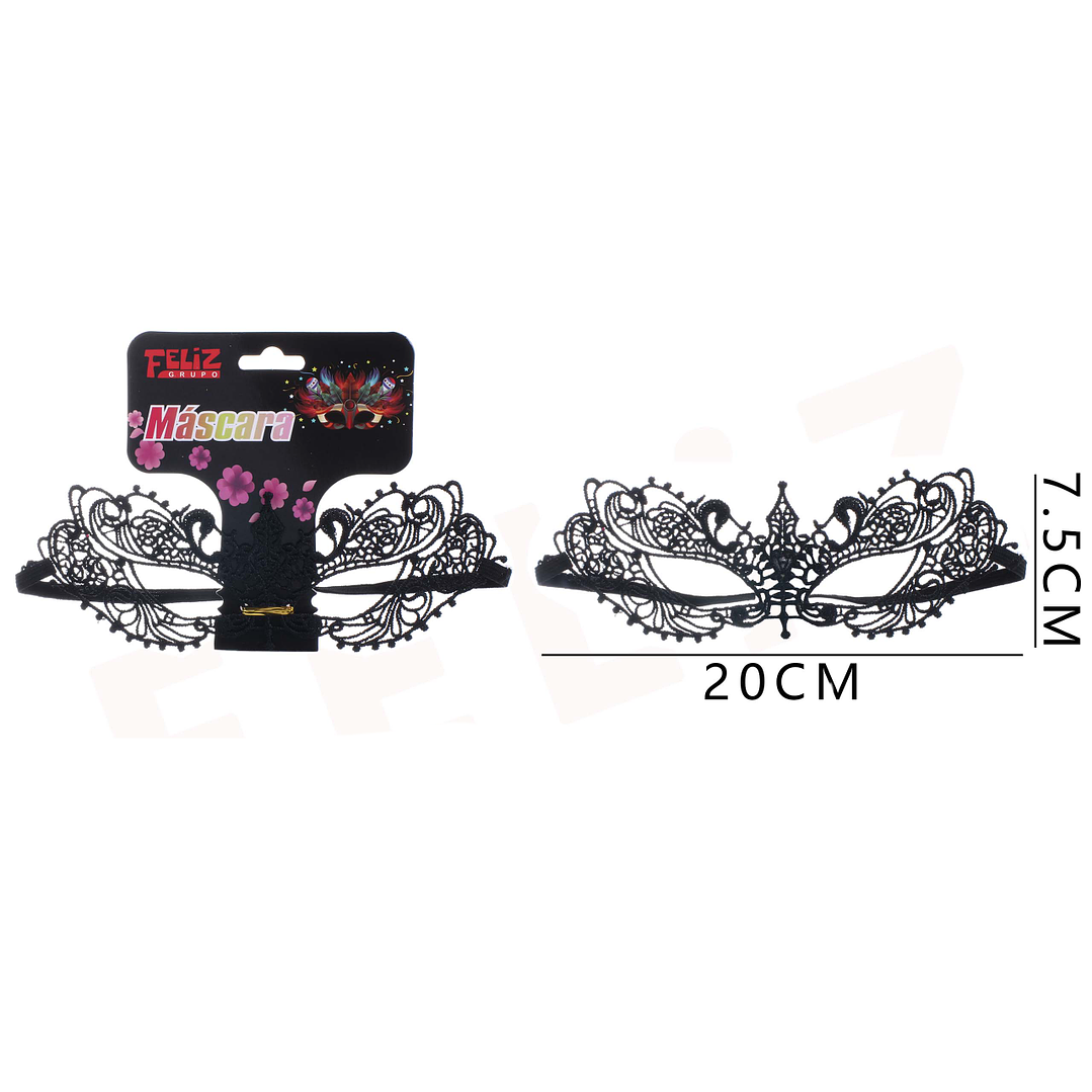 Antifaz Bordado 7.5*20 cm 1