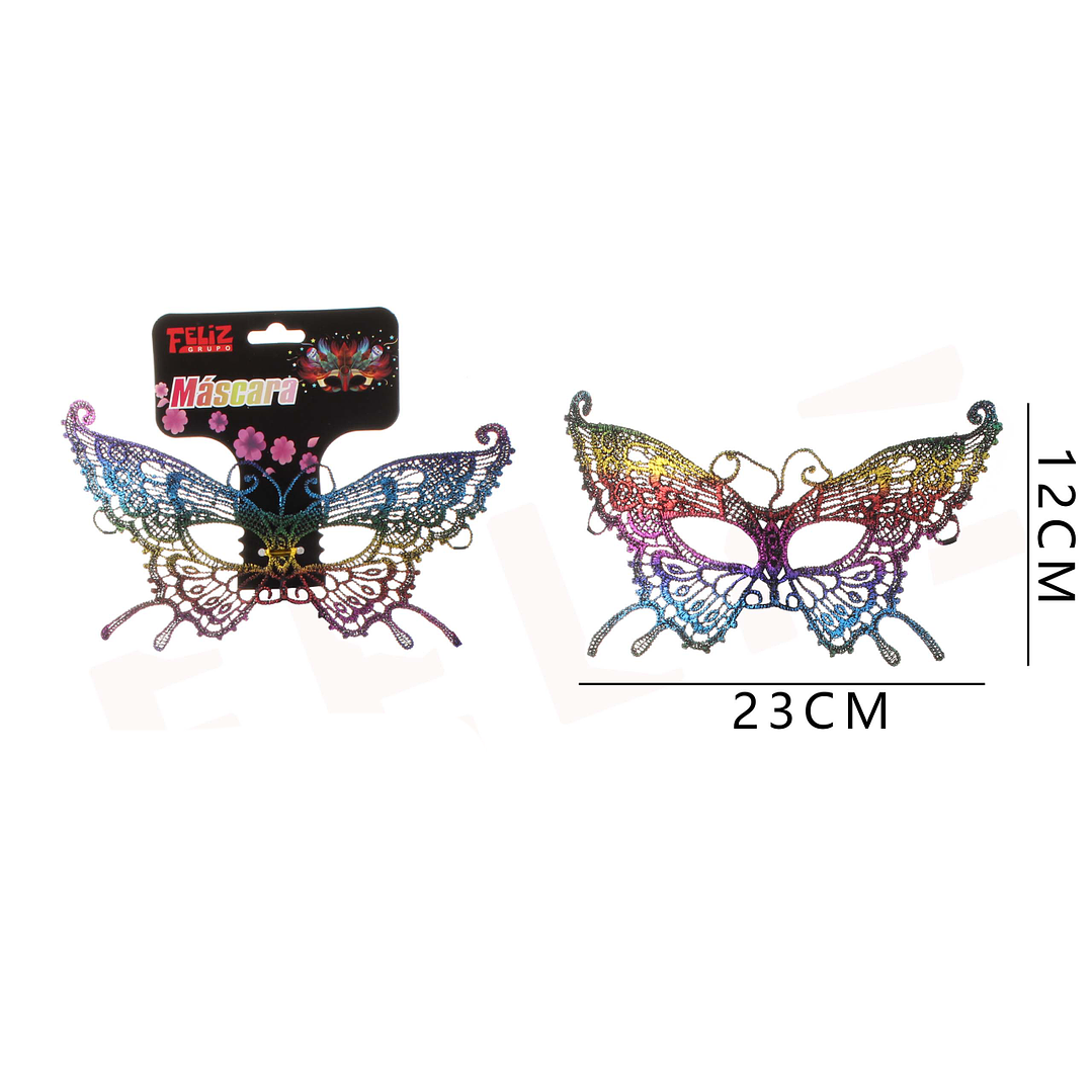 Antifaz Mariposa 12*23 cm 1