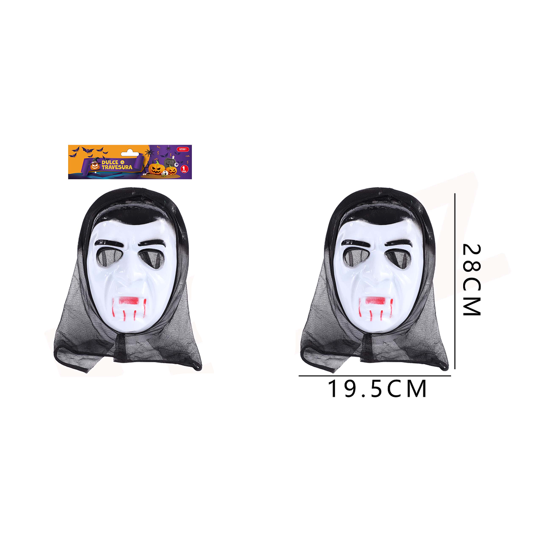 Mascara Vampiro 195X28Cm 1