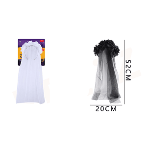 Cintillo Con Velo 20X52Cm