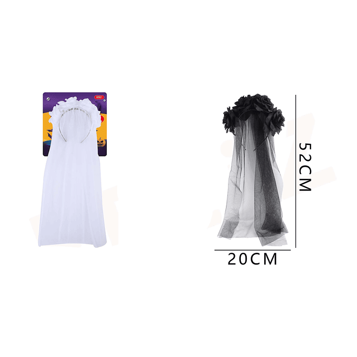 Cintillo Con Velo 20X52Cm 1