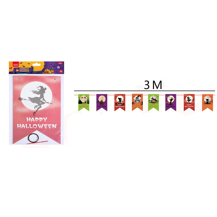Guirnalda Happy Halloween 3M 1