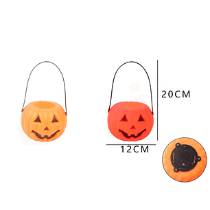 Calabaza Para Dulces Con Sonido Y Luz 12Cm