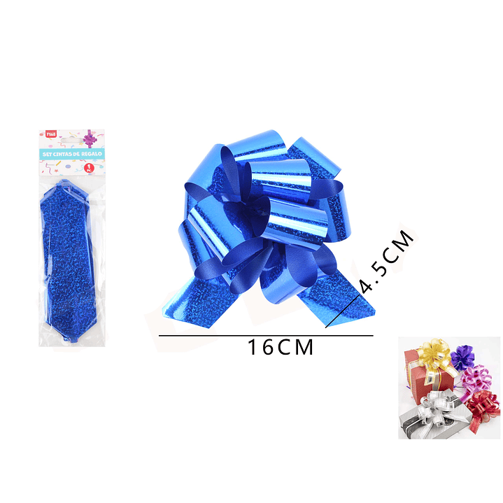 Cinta Mágica de Regalo Azul 16*4.5cm 1 pcs 1
