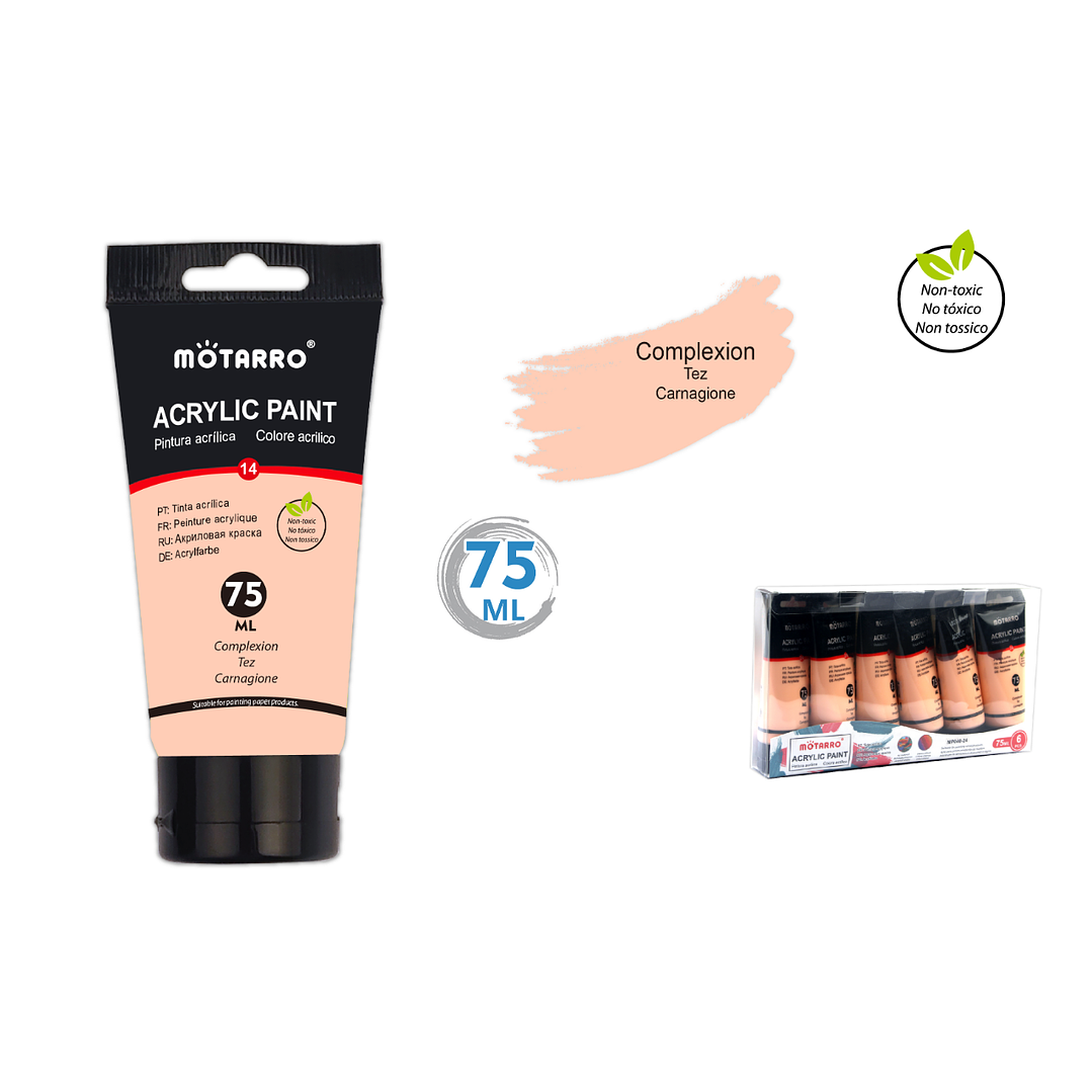 Pintura Acrílica Nude 75 ML 1