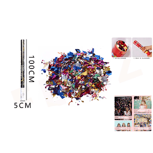 Lanza Confeti Feliz año 100cm