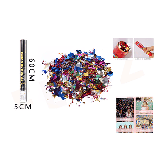Lanza Confeti Feliz año 60cm