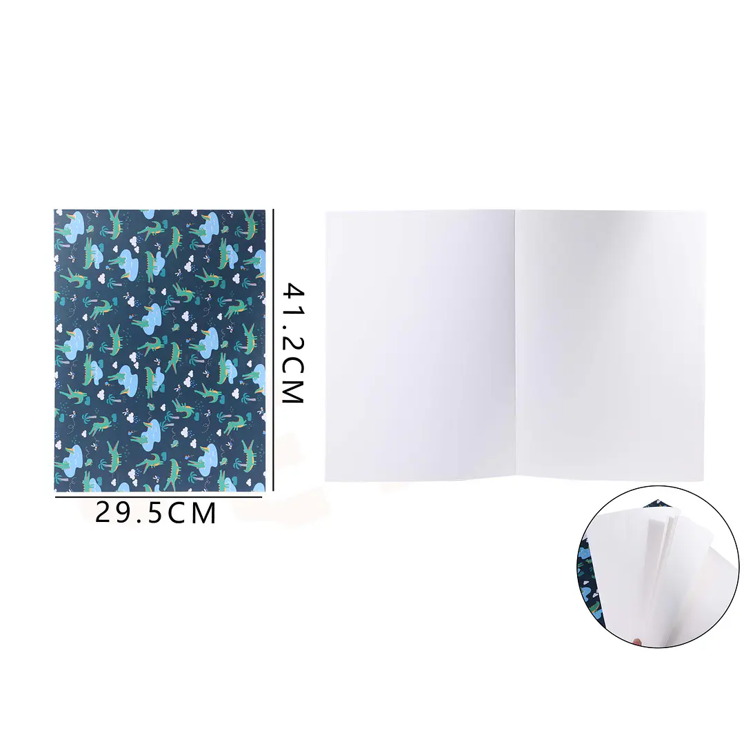 Block cocodrilo 41.2x29.5cm A3 1