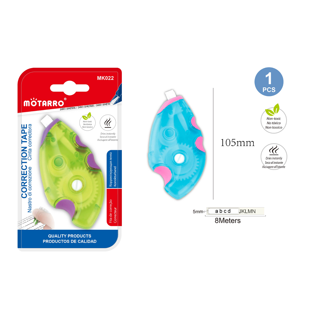 Corrector en cinta 105mm 1