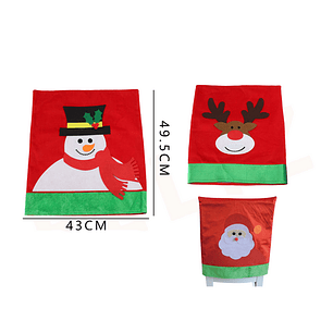 Funda de silla Navidad 43x49,5cm