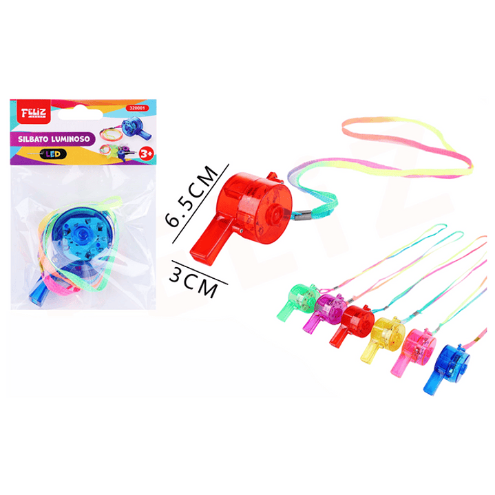 Slibato Luminoso Colores 6.5x3 cm 1pcs 1