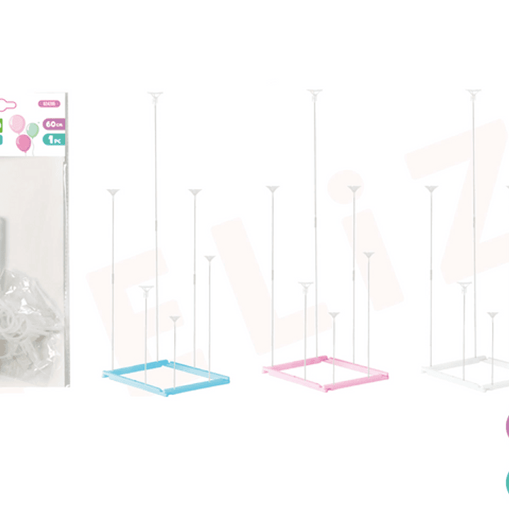 Soporte de Globo cuadrado 60cm 1