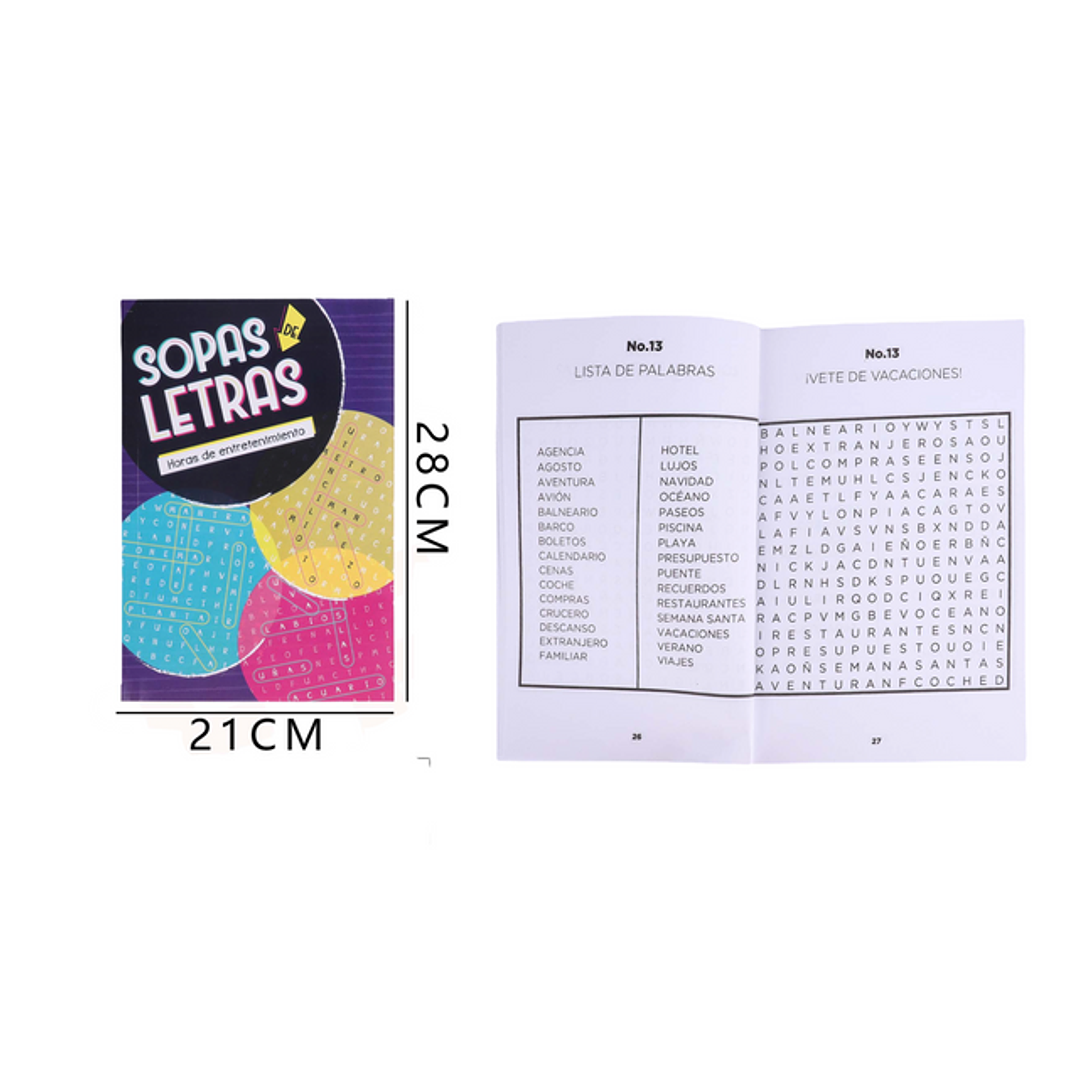 Sopa De Letras 21X28 Cm 1