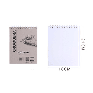 Croquera 16X21Cm 50 Hojas