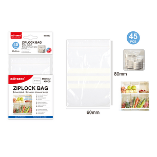 Bolsa Ziplock 68 Cm 45 Pcs