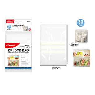Bolsa Ziplock 812 Cm 30 Pcs