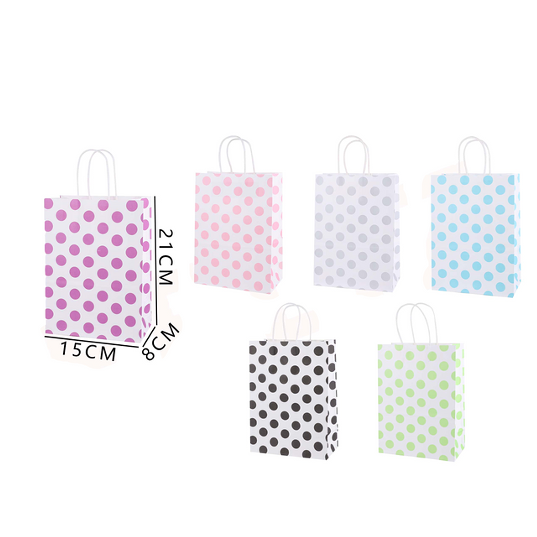 Bolsas de regalo S lunares 15*8*21cm 1