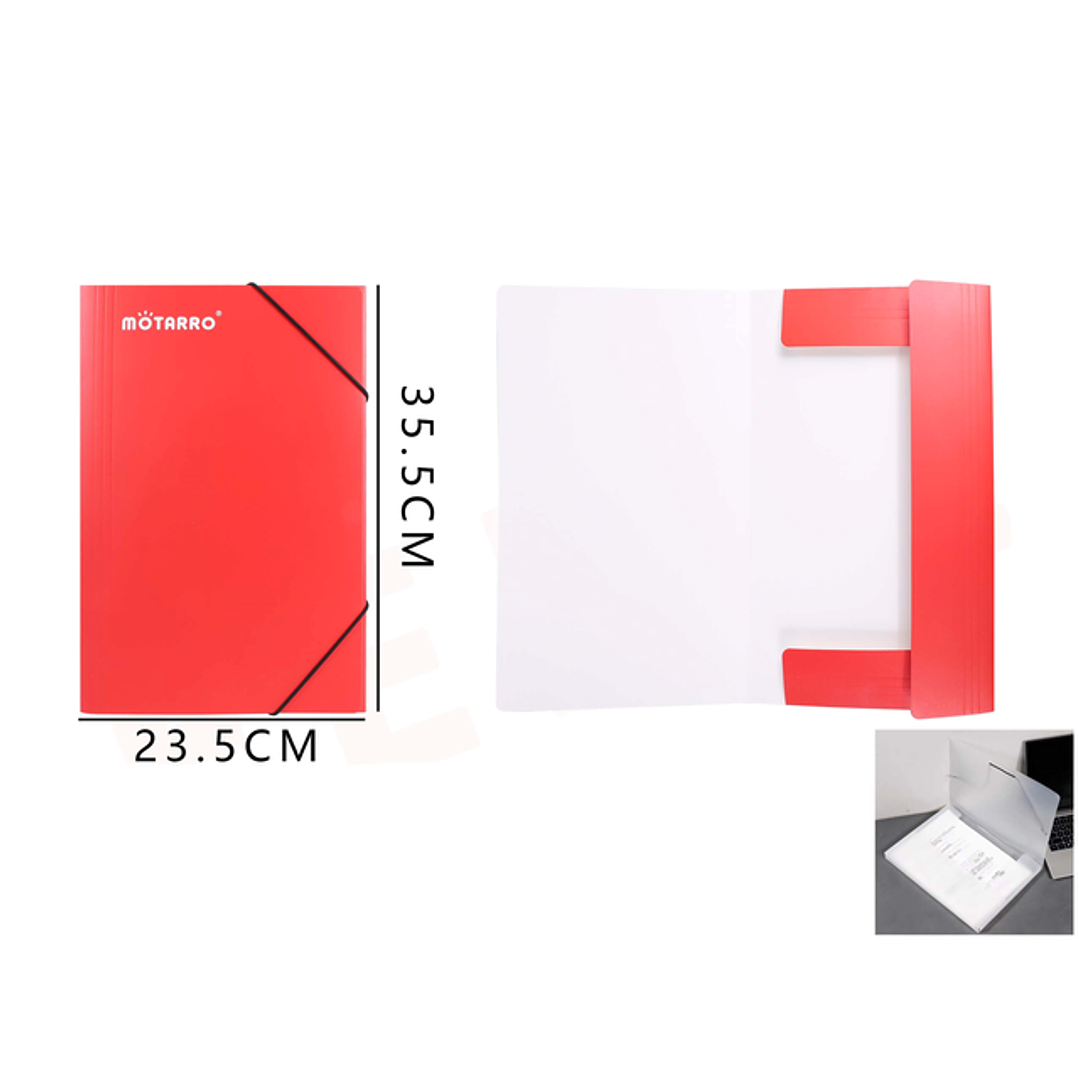 Carpeta Con Solapas Rojo 235355Cm 1