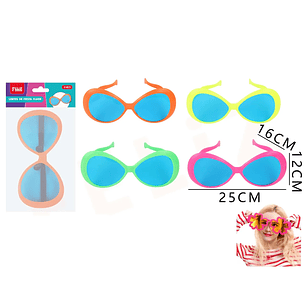 Lentes de Fiesta Fluorescente redondo 25x16x12cm