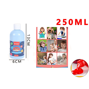 Pintura para Acuarela celeste pastel 13x6cm 250Ml