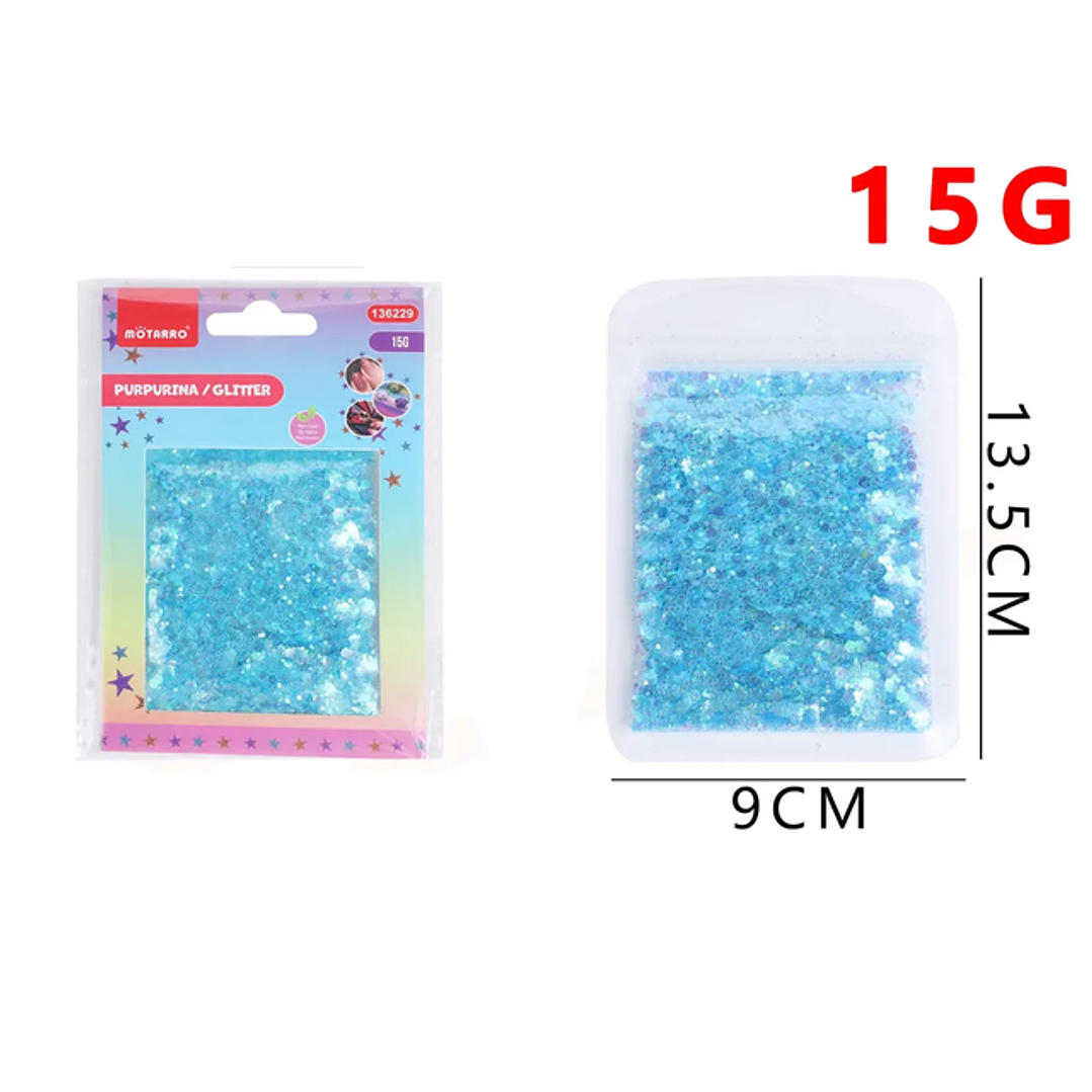 Escarcha Celeste 13.5*9cm 15G 1