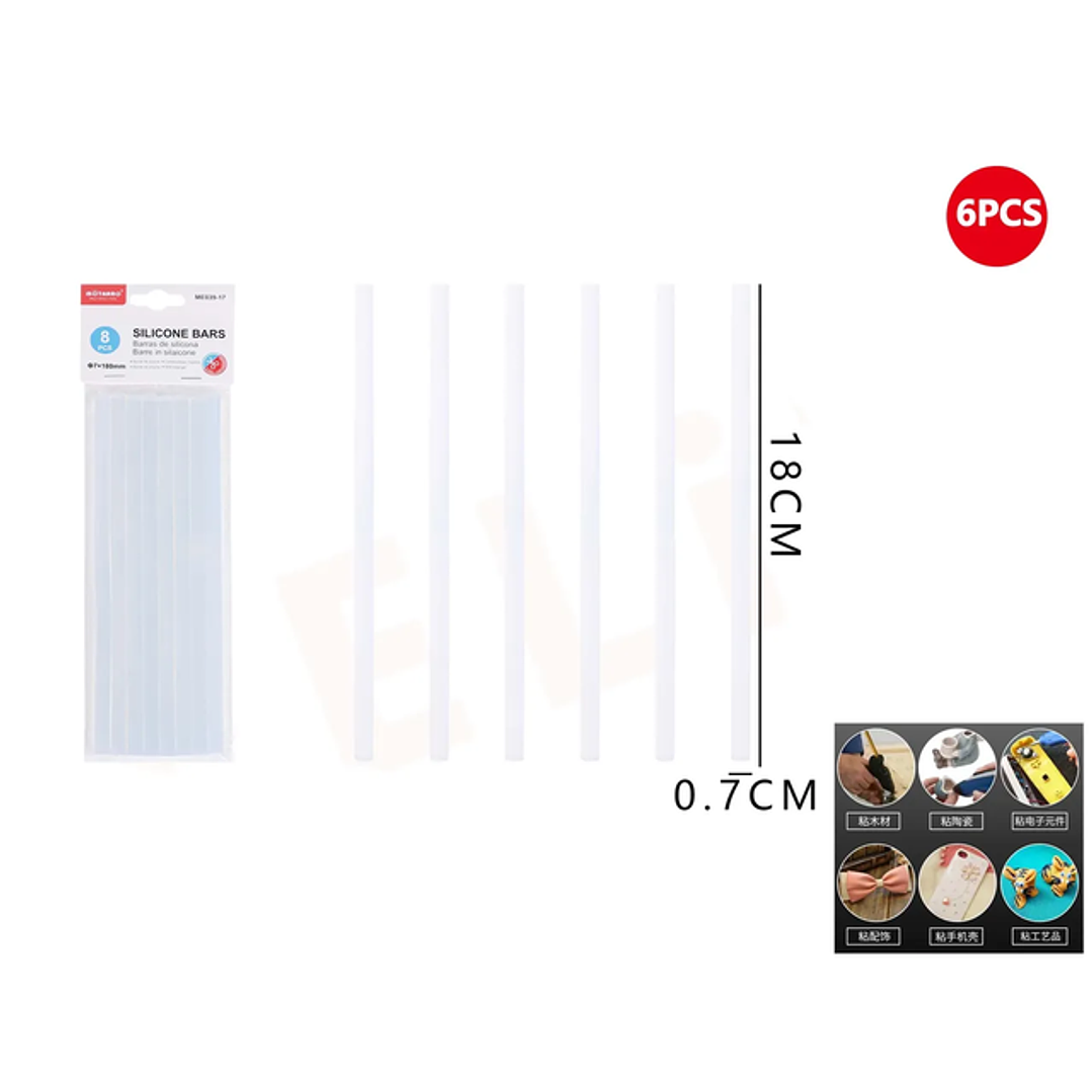 Barra de Silicona 0.7x18cm 1