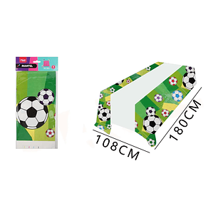 Mantel pelota de Fútbol 108x180cm