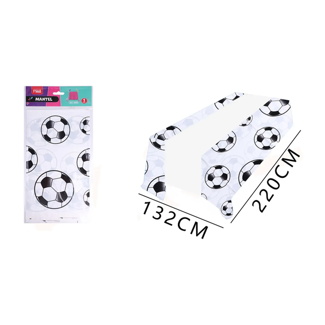Mantel pelota Fútbol 108x180cm 1
