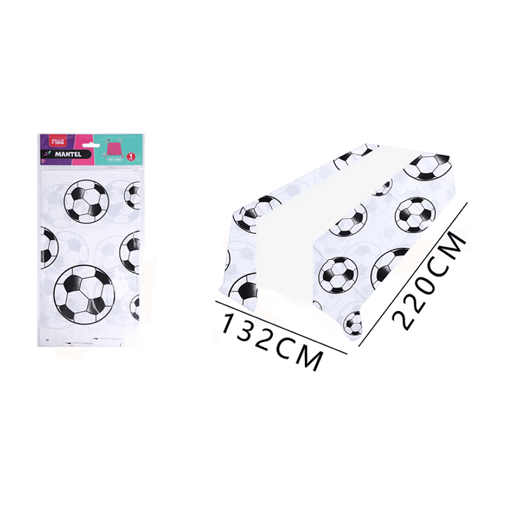 Mantel pelota Fútbol 108x180cm 1