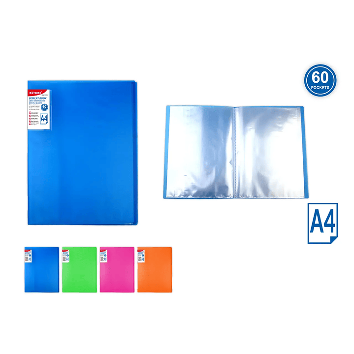 Carpeta con 60fundas A4 1