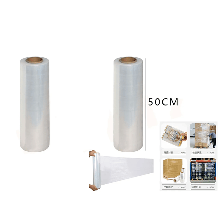 Flim Transparente 50cm 1Kg 1