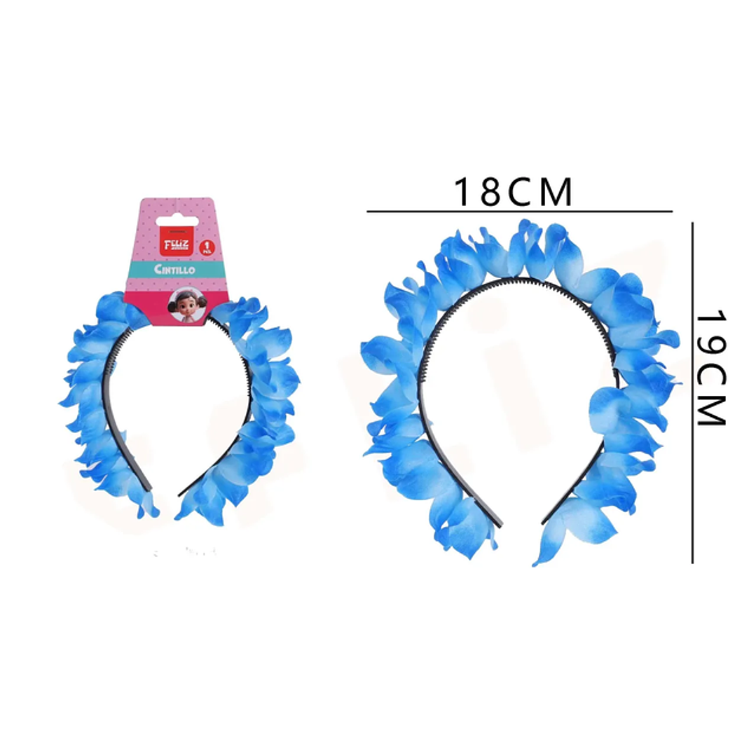 Cintillo Azul 18*19cm 1