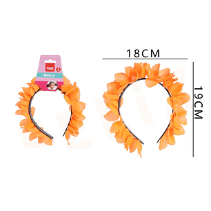 Cintillo Naranja Fluorescente 18*19cm