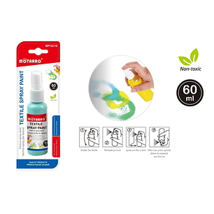 Pintura Textil En Spray Color Celeste 60 Ml