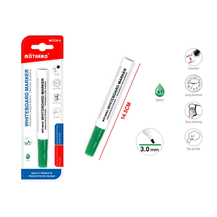 Plumón Pizarra Verde 14.5 Cm