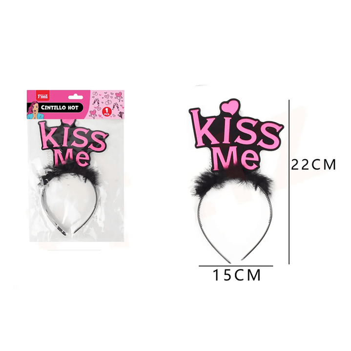 Cintillo Hot Kiss Me 15*22cm 1