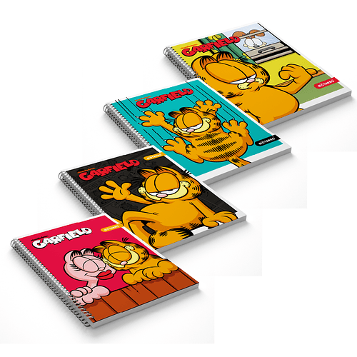 Cuaderno de Matemática Garfield  100Hojas