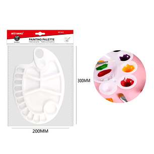 Paleta Para Pintar 17 Agujeros 2030Cm