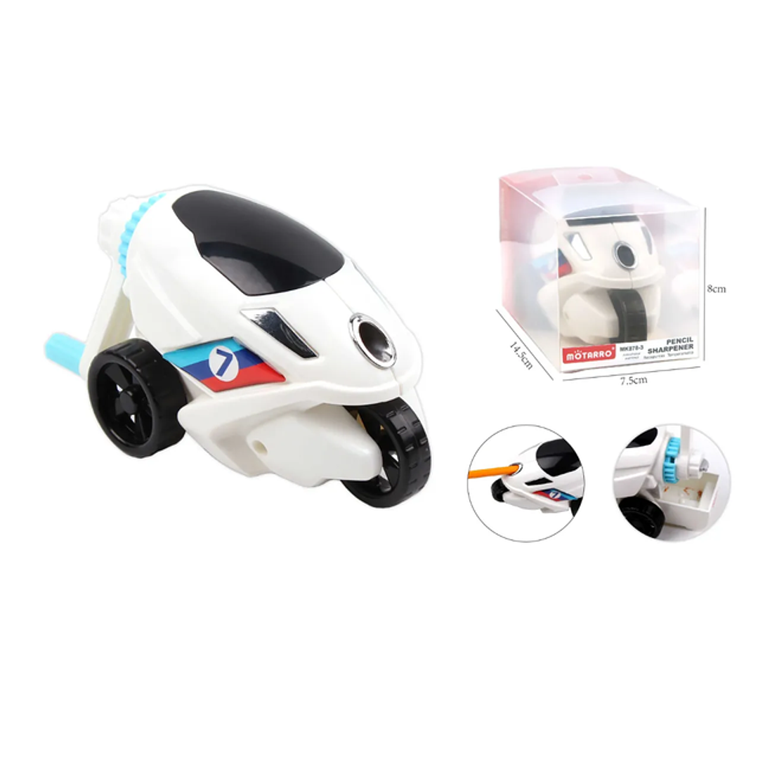 Sacapunta modelo moto 8*7.5*14.5cm 1