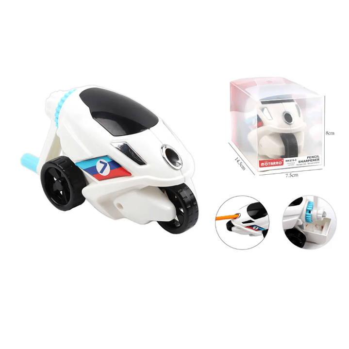 Sacapunta modelo moto 8*7.5*14.5cm 1