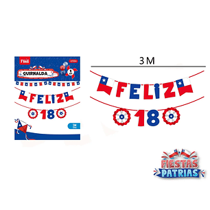 Guirnalda Feliz 18 Detalles 3M
