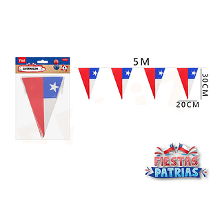 Guirnalda Bandera Triangulo 5M
