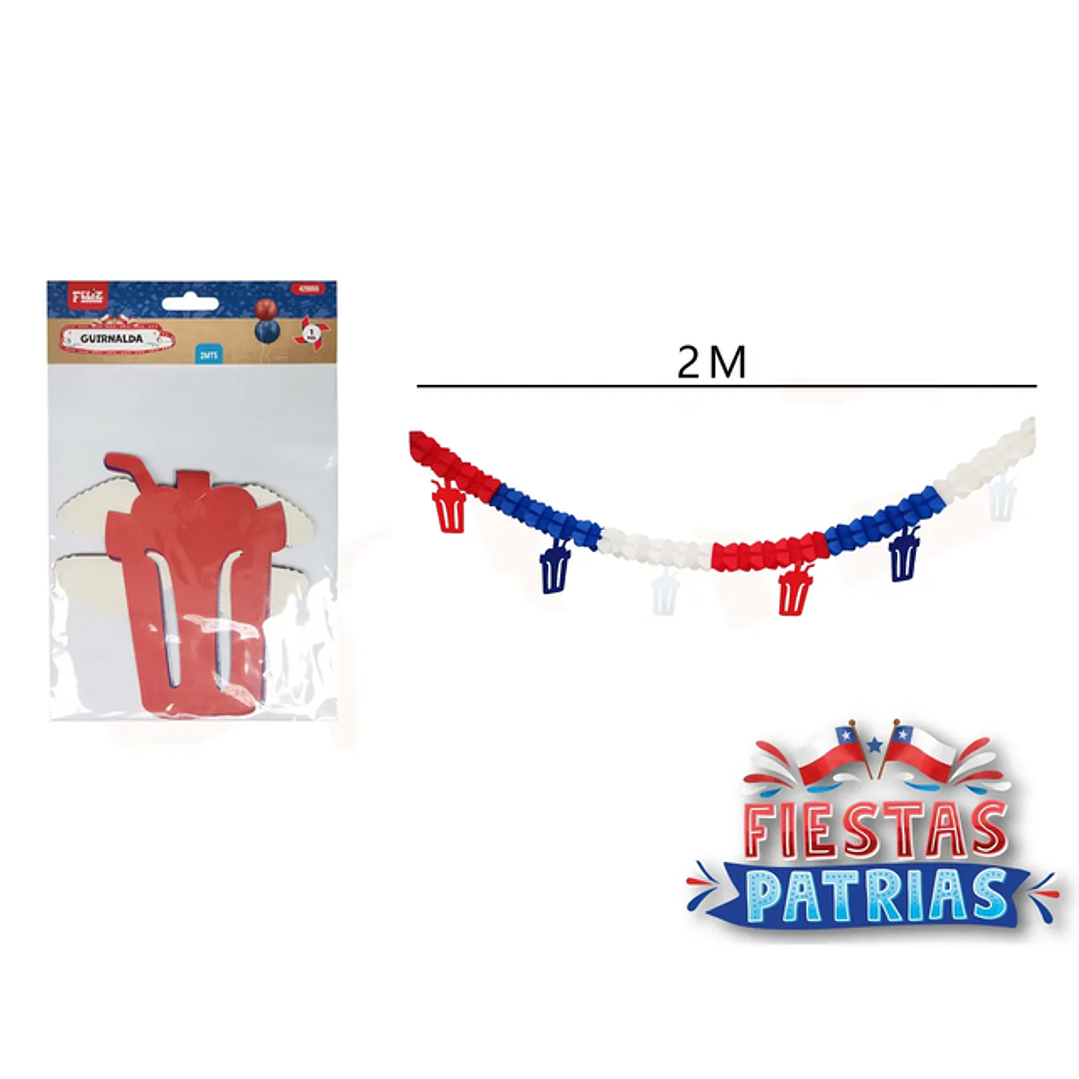 Guirnalda Terremoto Fiestas Patrias 2M 1