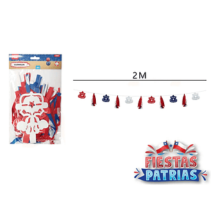 Guirnalda Con Detalles Fiestas Patrias 2M