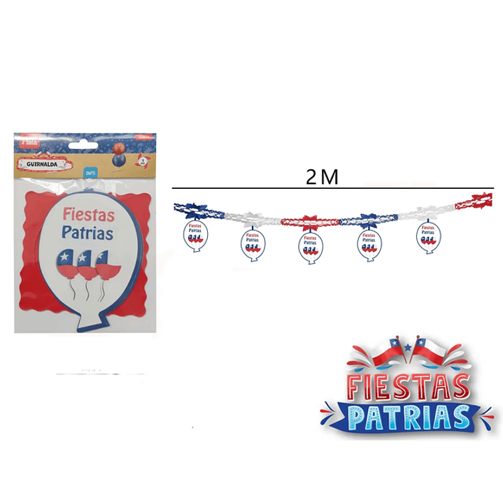Guirnalda Fiestas Patrias 2M 1 1