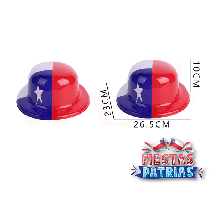 Gorro Bandera Chile 26523Cm 1